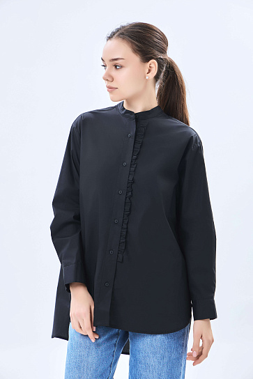 Женская рубашка длинный рукав AW23WBS-27011-145653 фото